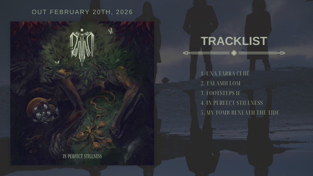 Defstar666's tweet photo. 🔜 DOMHAIN - In Perfect Stillness

🗓️February 20, 2026
🏷️These Hands Melt 
https://t.co/9A7AqdtQd7

#Domhain #UK #atmospheric #progressive #postblack https://t.co/cEIiaAwxg0
