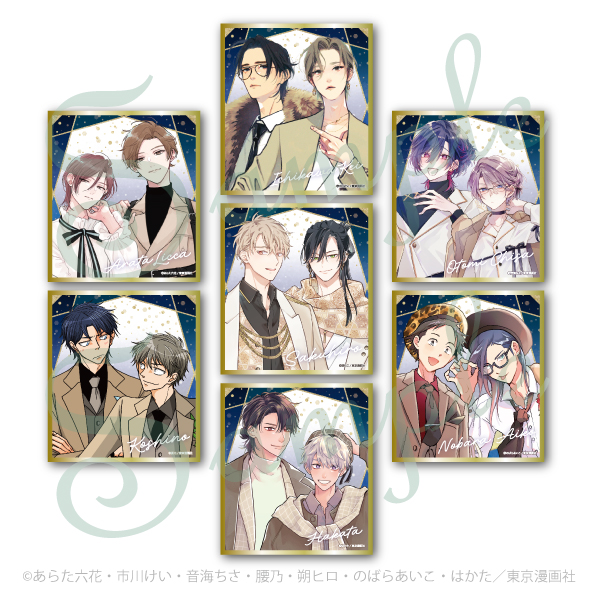 ✨グッズ情報✨ ・トレーディングミニ色紙 (あらた六花、市川けい、音