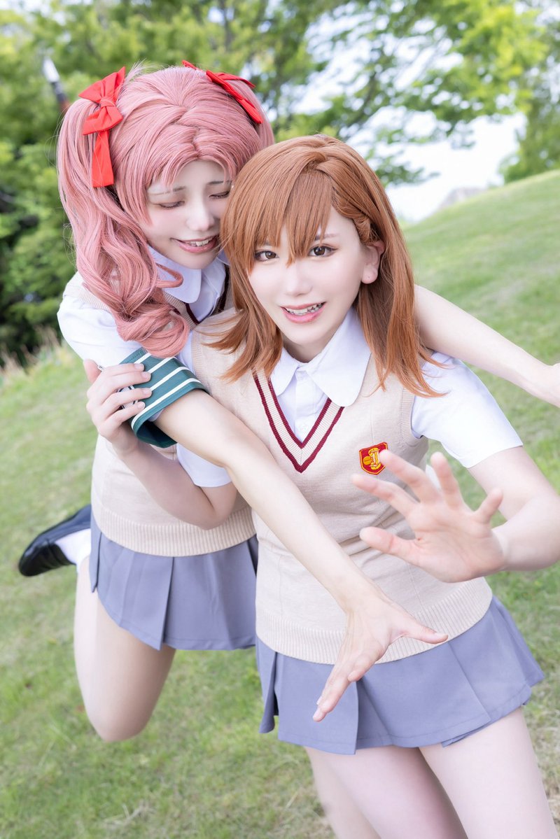 ⚠︎cosplay】 とある科学の超電磁砲 御坂美琴 白井黒子