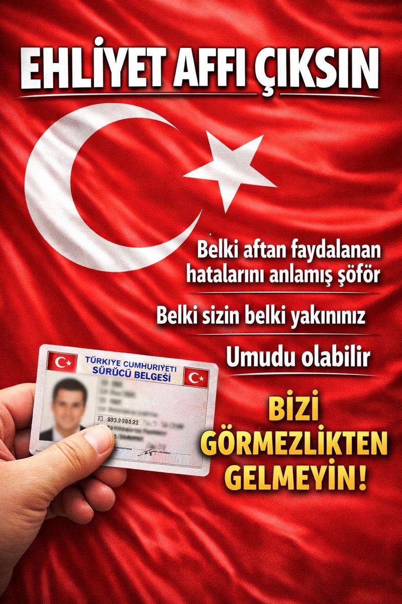 MilyonlarınTalebi ErkenSeçim 
#Şoförİşsiz canımız burnumuzda geziyoruz yeter artık sesimizi duyun lütfen
