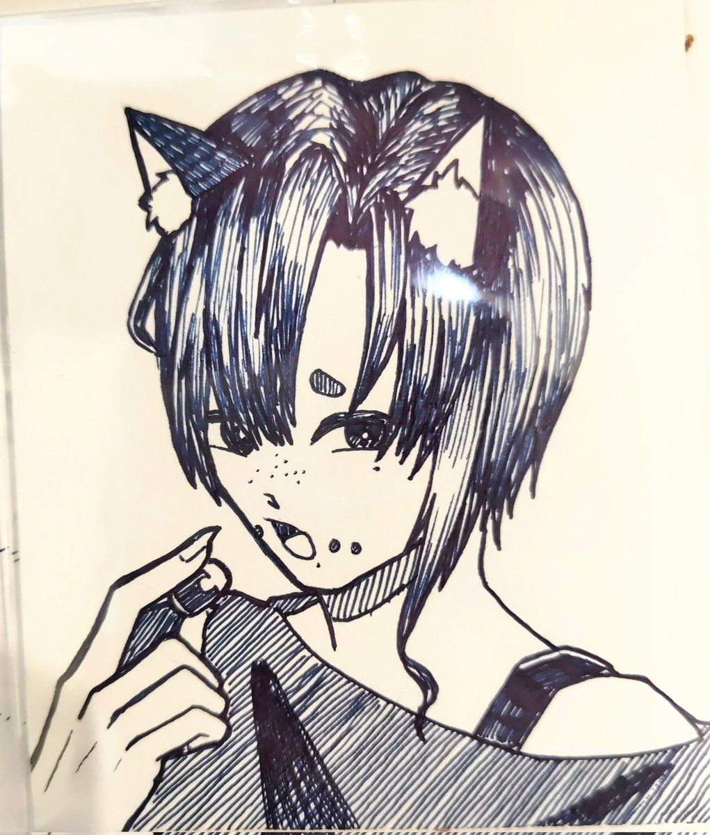 Eyyy618's tweet photo. 本日の落書き https://t.co/iCGpYHgt31