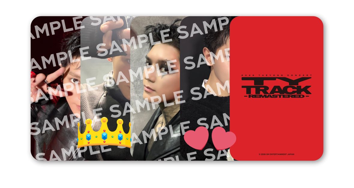 ic_ce4's tweet photo. TAEYONG CONCERT <TY TRACK - REMASTERED> in JAPAN テヨン 6000円 特典 トレカ ランダム 交換

譲）1枚目
求）2枚目👑＞💕

本日、会場内又は終演後の交換希望です。
お気軽にお声掛けください🙇🏻‍♀️ https://t.co/yxiD84e0dj