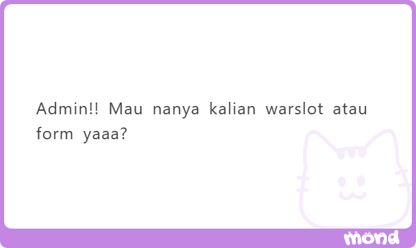 RunawayLuggage's tweet photo. HAAAI, kami WARSLOT ya! Yuk mulai calling calling joki warslotnya dari sekarang. Atau latihan warslot pake jari-jari terampil kalian itu :P https://t.co/tsgBRgd65S
