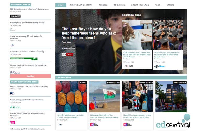 We have amalgamated <a href="/EdTeaching/">EdTeaching</a>, <a href="/UKEdResearch/">EdResearch</a> and <a href="/UKEd_Leaders/">EdLeaders</a> within <a href="/EdCentral/">EdCentral</a>, where all future posts from each of these streams can be viewed. Or visit buff.ly/0pQEqf1 to filter by topic or sector #edleaders #schoolleaders #edpolicy