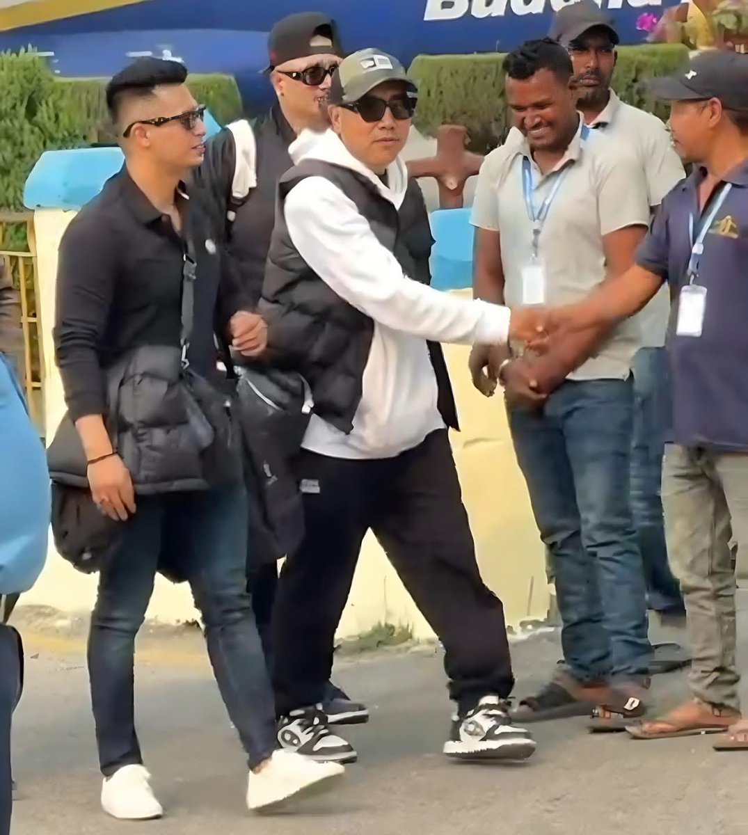 Milan Gurung aka Chakre Milan &amp; his team reached to Jhapa-5 to support UML leader KP Sharma Oli.