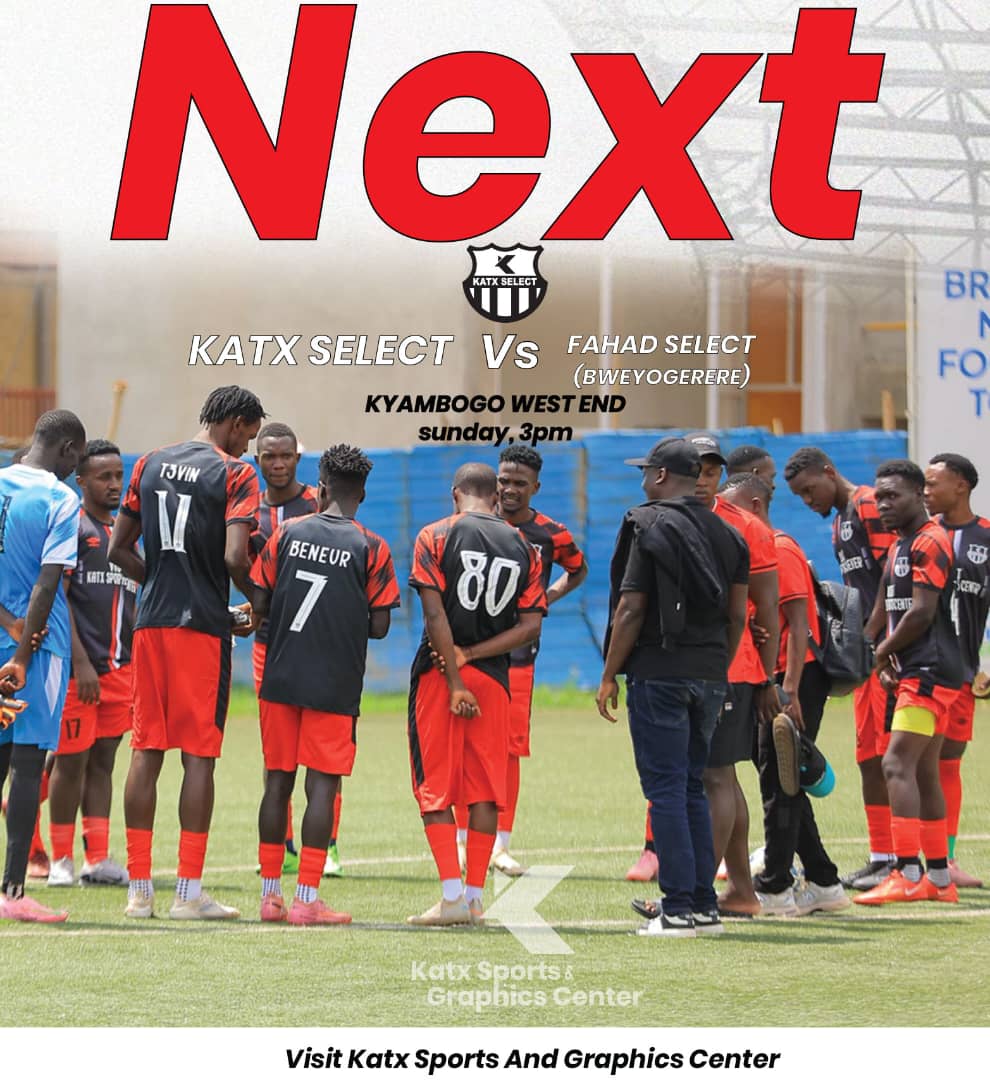 katxselect's tweet photo. 🔥 MATCH DAY UPDATE 🔥

Katx Select FC 🆚 Fahad Select (Bweyogere)
When: Sunday, 22nd
Venue 🏟 West End Grounds, Kyambogo University
Time: 3pm

Come cheer on Katx Select as we take on Fahad Select 😎

All players, ensure you're ready for kickoff! 👟

See you there 😊 https://t.co/1RfxMX5Pgf