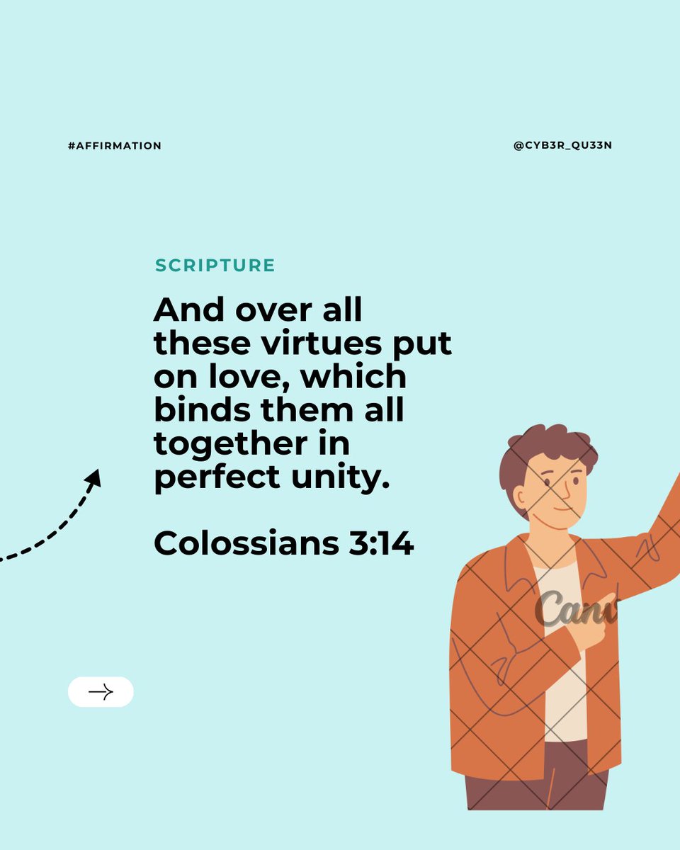 Grace is the "perfect glue" that holds our relationships together. 🤝 It’s easy to love when people are kind, but the real power of faith is loving when it’s hard. This week, let’s be known by our grace, not our grudges. 

Swipe for your weekly instruction on how to wear love!