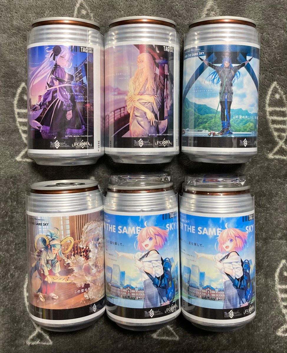 FGO ラベル缶 自販機 交換 譲)☆テスカトリポカ ☆ジャンヌダルク