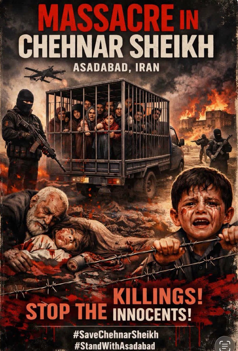 labkhand07's tweet photo. ‼️نذاریم روستای #چنار تبدیل به رشت دوم بشه
صداشون باشیم
Four weeks ago, Iran’s Islamic terrorist regime burned the beloved people of Rasht alive. Today, they went to the village of #Chenar, abducting people from their homes. World, open your eyes and stop the massacre of Iranians https://t.co/i2k3GXJudv