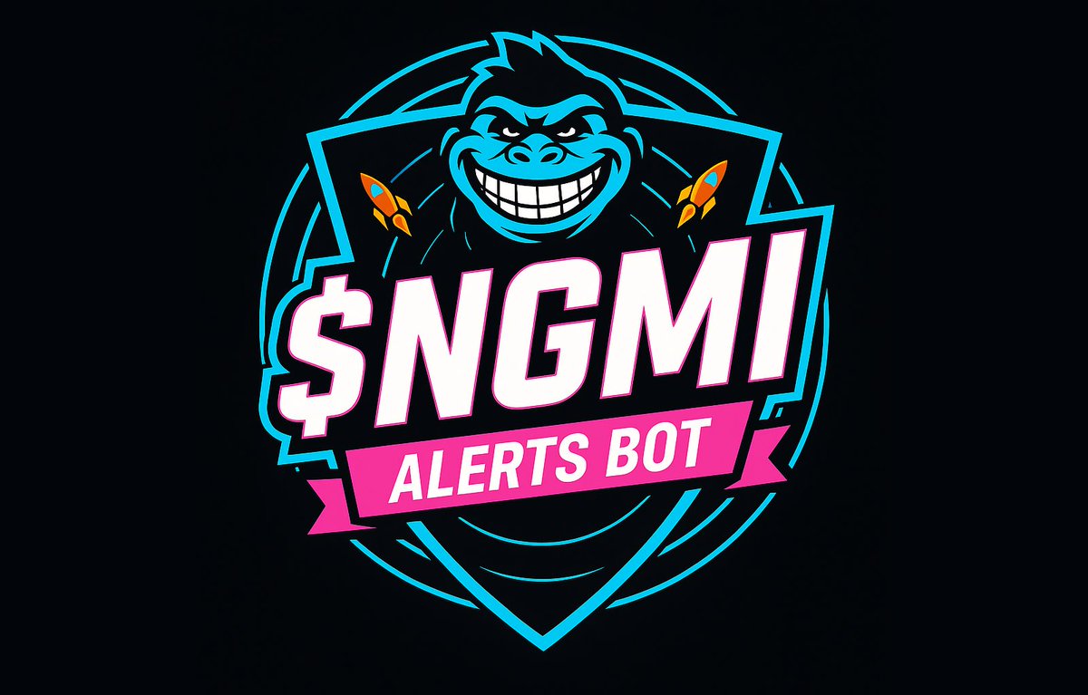 Traders don’t need vibes.
They need alerts.

The $NGMI Coin Alert Bot exists for that reason.

We’re building tools for degens who are tired of missing moves.

t.me/NGMIAlertsBot 

#NGMI #Crypto #Solana