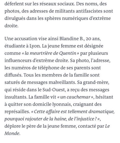 kamilabderrahmn's tweet image. SIGNALEMENT @Arcom_fr très très grave !

@PascalPraud et @CordierAlice2 sortent le nom d’une femme en direct sur @Europe1 qu’ils accusent d’être la meurtrière de Quentin alors qu’on apprend, grâce à un article du Monde, qu’elle est actuellement en Amérique latine. La famille de…