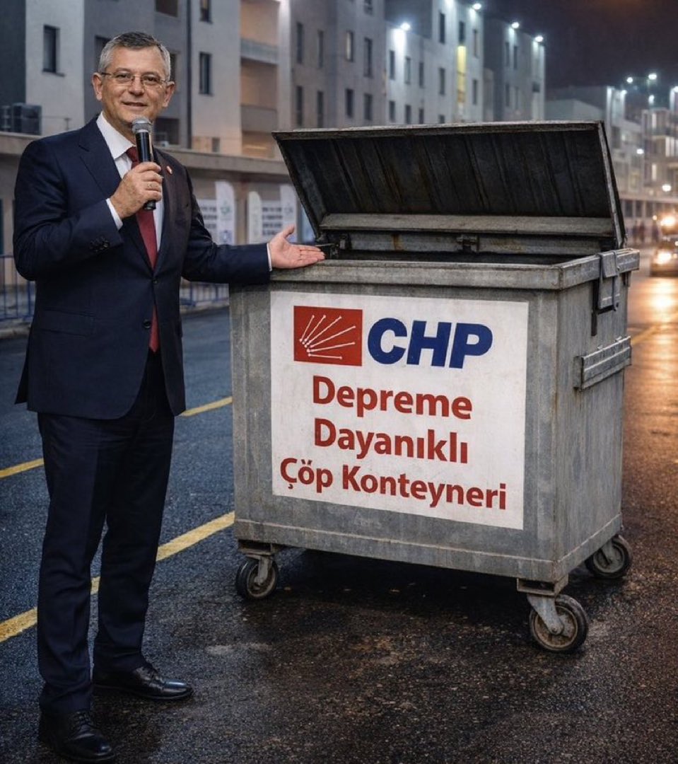 Türkiye gerçekleri…🇹🇷
Depreme hazırlık…👇

<a href="/RTErdogan/">Recep Tayyip Erdoğan</a>                   <a href="/eczozgurozel/">Özgür Özel</a> 
<a href="/Akparti/">AK Parti</a>                          <a href="/herkesicinCHP/">CHP 🇹🇷</a>