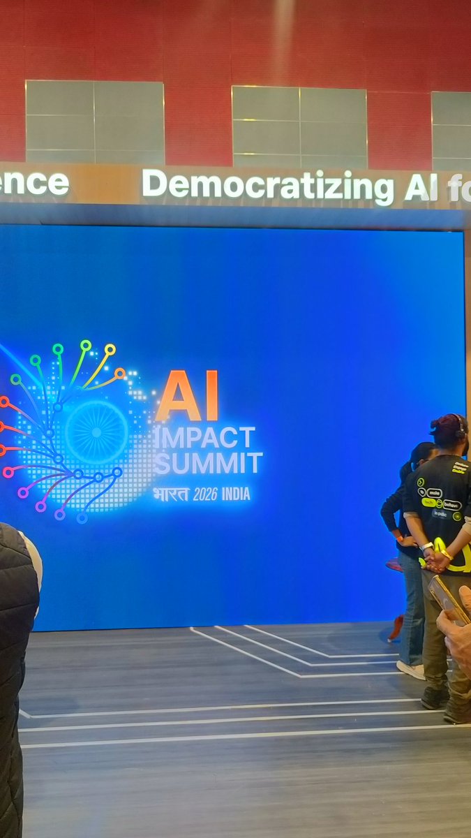 Manisha15540844's tweet photo. AI impact summit https://t.co/rCI7zKdFNK