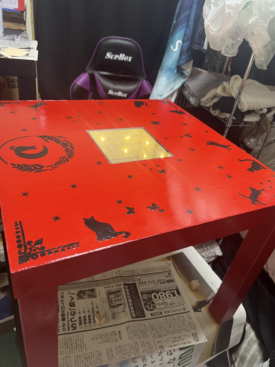 RY_Handmade_im's tweet photo. インフィニティミラーテーブルやっと完成した！
#ハンドメイド #ハンドメイド作品 #ハンドメイド販売　#インフィニティミラー #ミラーテーブル https://t.co/SlrWVEvyUN