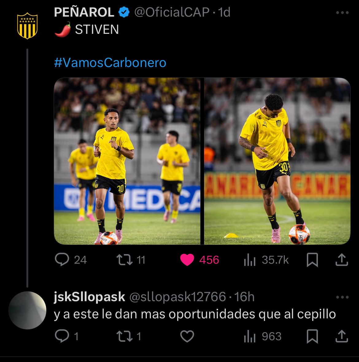 En qué momento se te ocurre crearte una cuenta falsa y responder estas giladas(?
Ni hablar de los tws atacando a sus propios compañeros. Rescindir contrato.