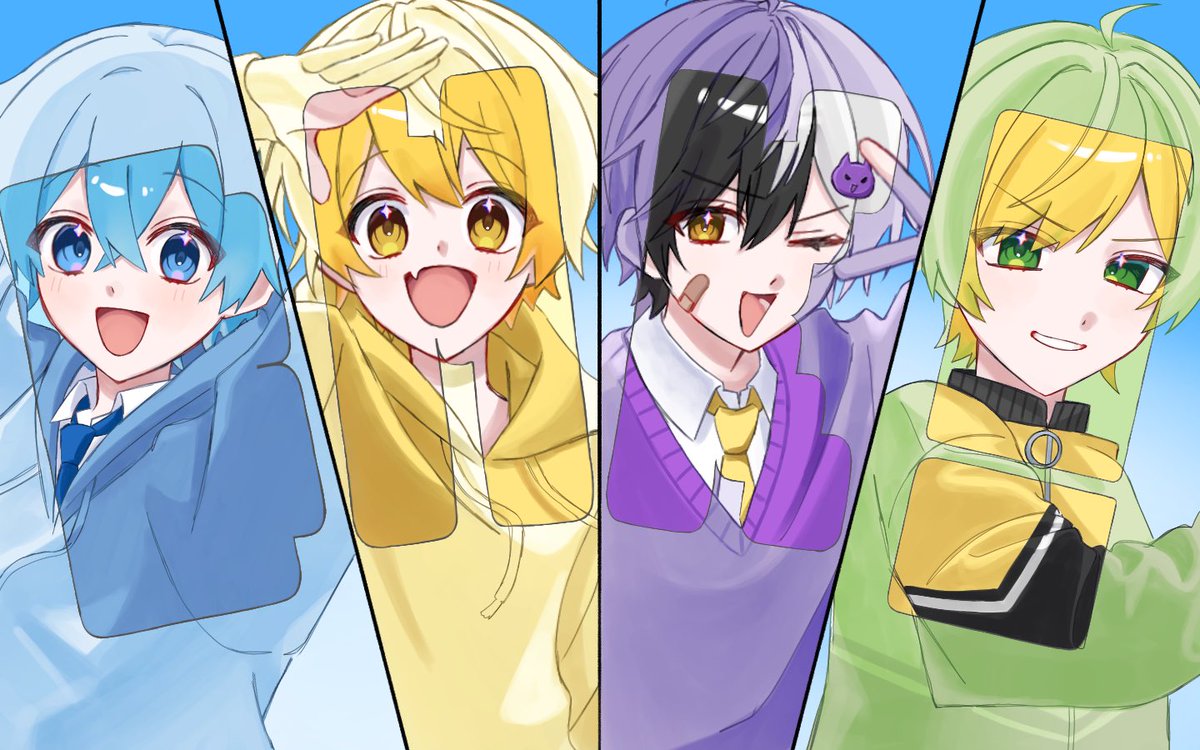 SenkLPqBYOVwLuj's tweet photo. 4人合わせて！！🍌
 #ころんギャラリー  #あっきいらすと
      #まぜすけっち     #プリうま https://t.co/aTAuwSPUIu
