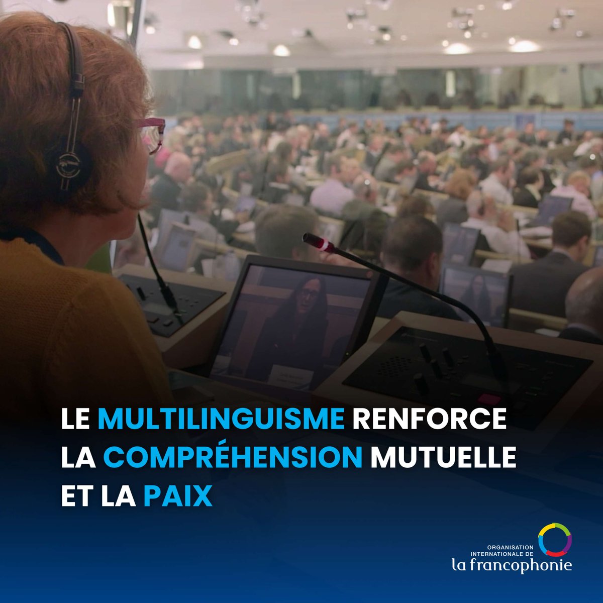 OIFrancophonie's tweet image. Le #multilinguisme crée des espaces de dialogue, renforce la compréhension mutuelle et rapproche les sociétés.

En promouvant l’usage du français dans les enceintes diplomatiques et institutionnelles, l’OIF renforce la coopération internationale et contribue à la construction