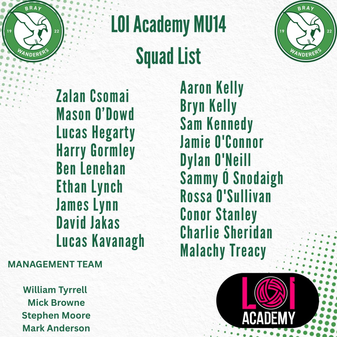 Bray Wanderers FC tweet media