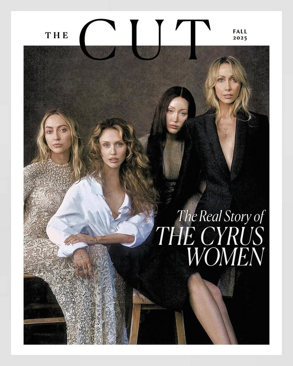 In their first joint cover and interview, the women of the Cyrus family star on the first of four Fall Fashion Issue  covers ✨

At the link in bio — and in PRINT, out on newsstands now — , , , and  invite us into Tish's home in Los Angeles and let us...