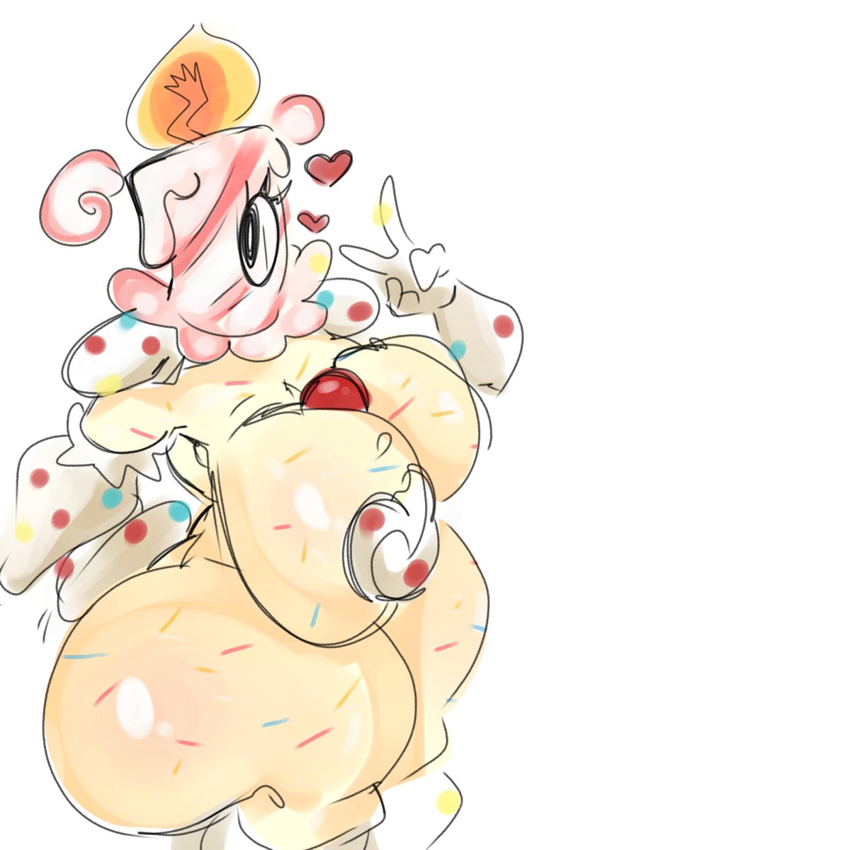 new oc 
Birthday Cake🎂🍰