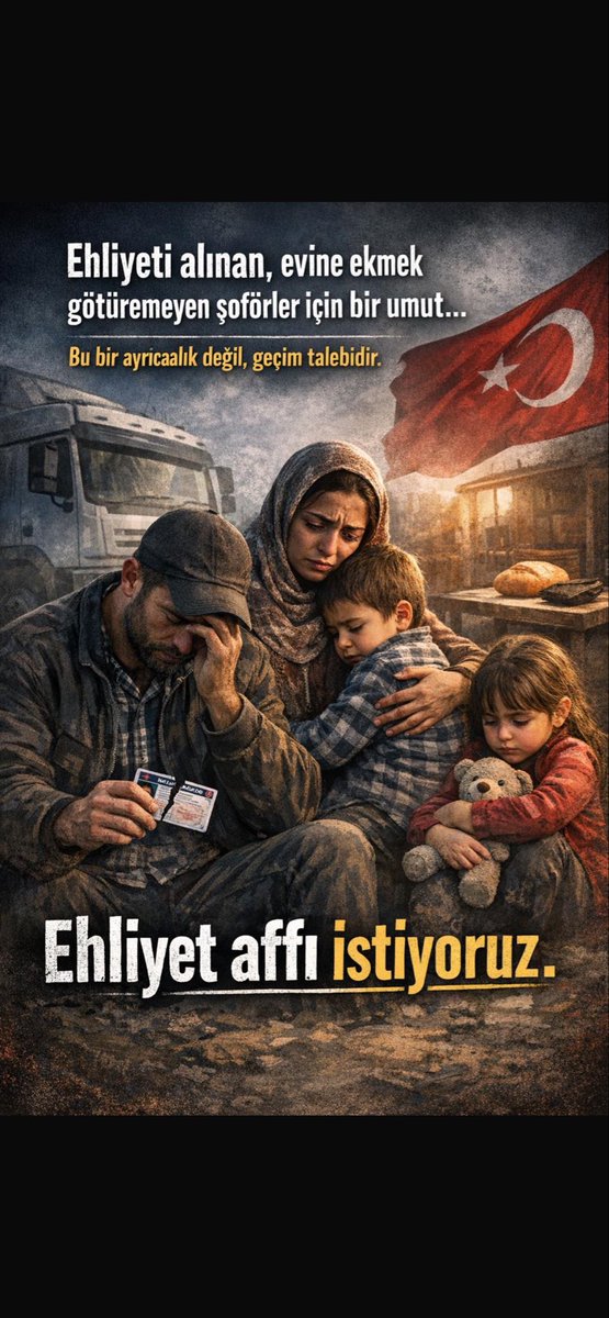 Suç yok.
Suç kastı yok.
Hileli davranış yok.
Menfaat temini yok.
Delil karartan yok.
Kaçan yok.MilyonlarınTalebi ErkenSeçim 
#Şoförİşsiz
#EhliyetAffı 

1 milyon şoförü daha ne kadar görmezden geleceksiniz? Dağa çıkanı, adam vuranı hırsızı dolandırıcıyı, terör örgütü kuranın dahi