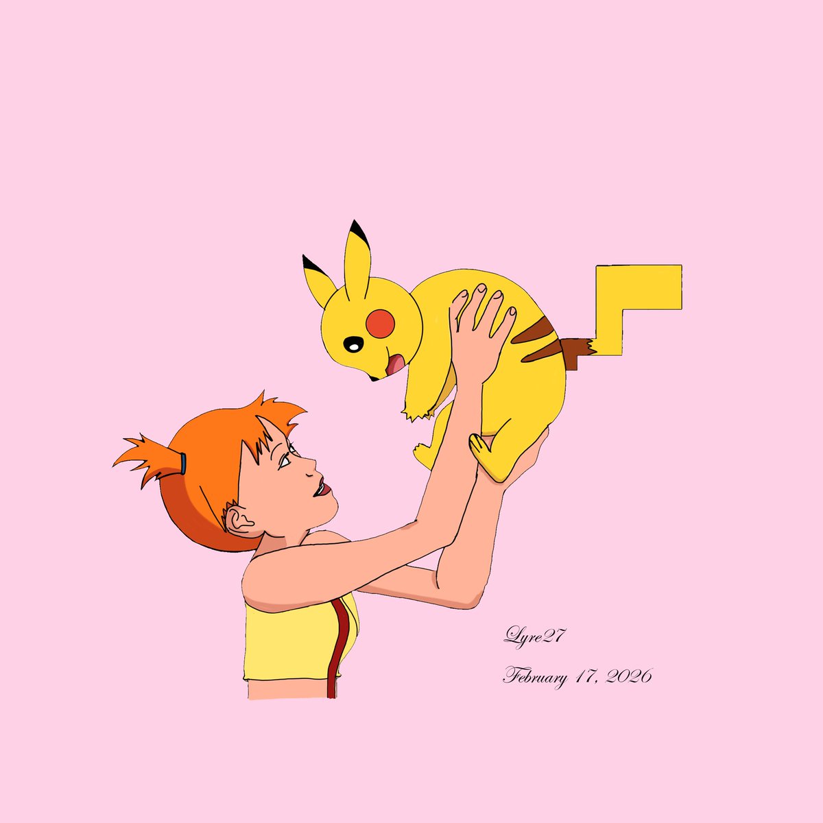 lyrehiding's tweet photo. As promised, #Pikachupi
#anipoke #misty #アニポケ #カスミ #Pikachu #ピカチュウ https://t.co/W67n3rMcha