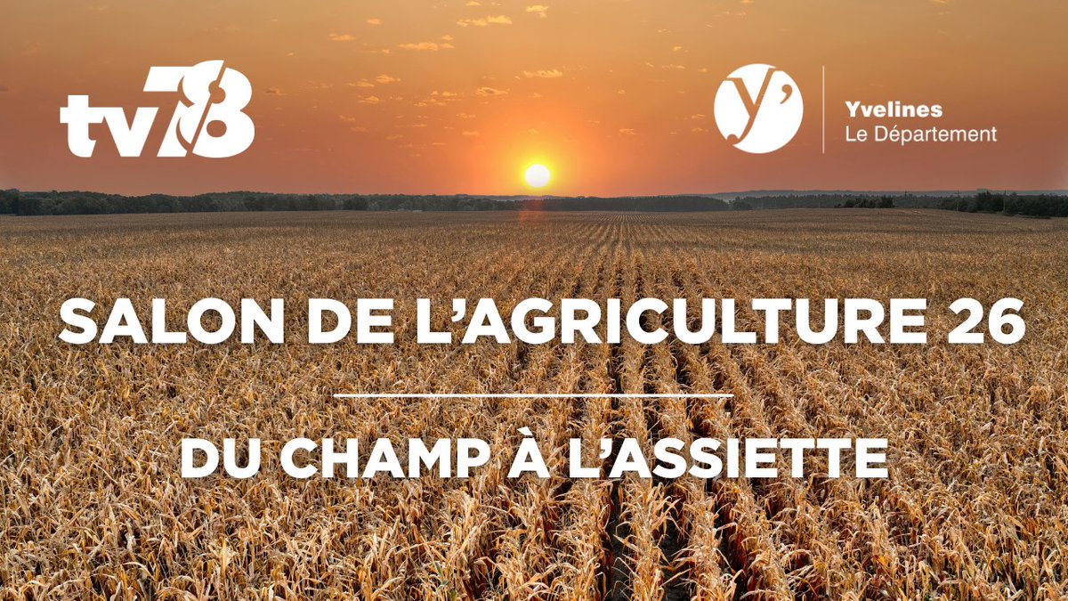 Image pour le début du Tweet: 🎥 tv78 au Salon de