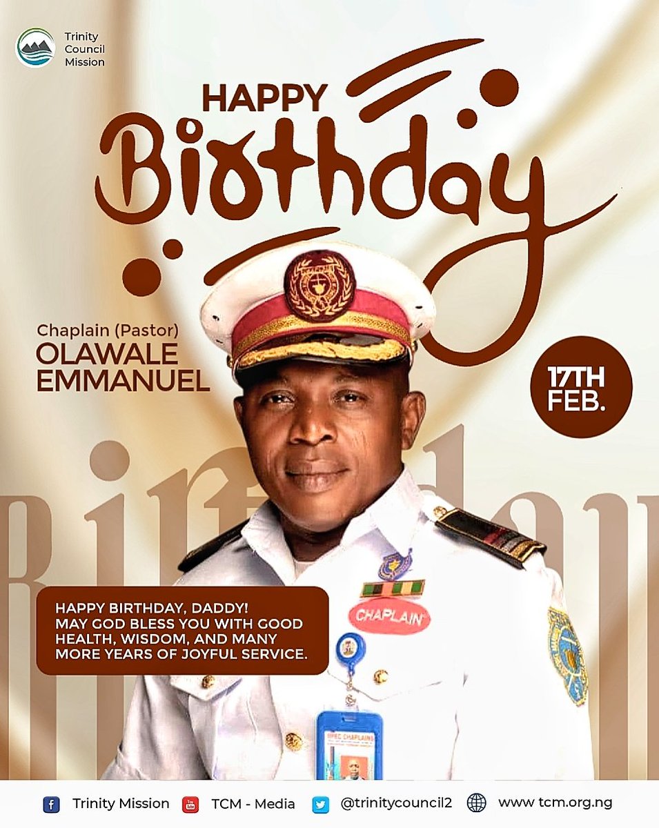 trinitycouncil2's tweet photo. It's our Father's Day. 💃

Happy birthday to a leader and a father.

Thank you for your labour of love.
We love you, Sir. https://t.co/9QoikSWdYB