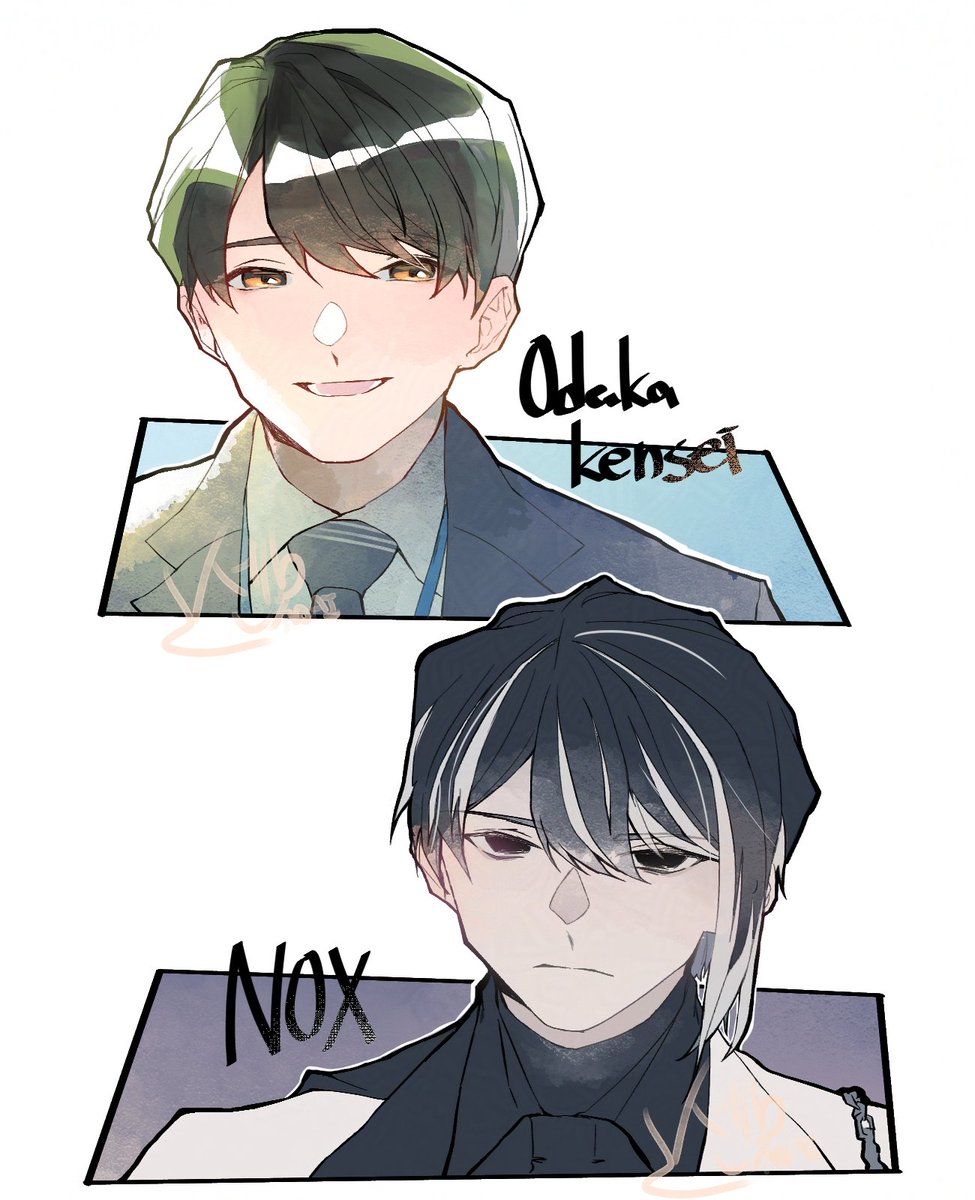 <처음 그린 녹스랑
          최근 그린 녹스>
그 잠깐 사이에 손에 익으니까 달라지긴 하네요