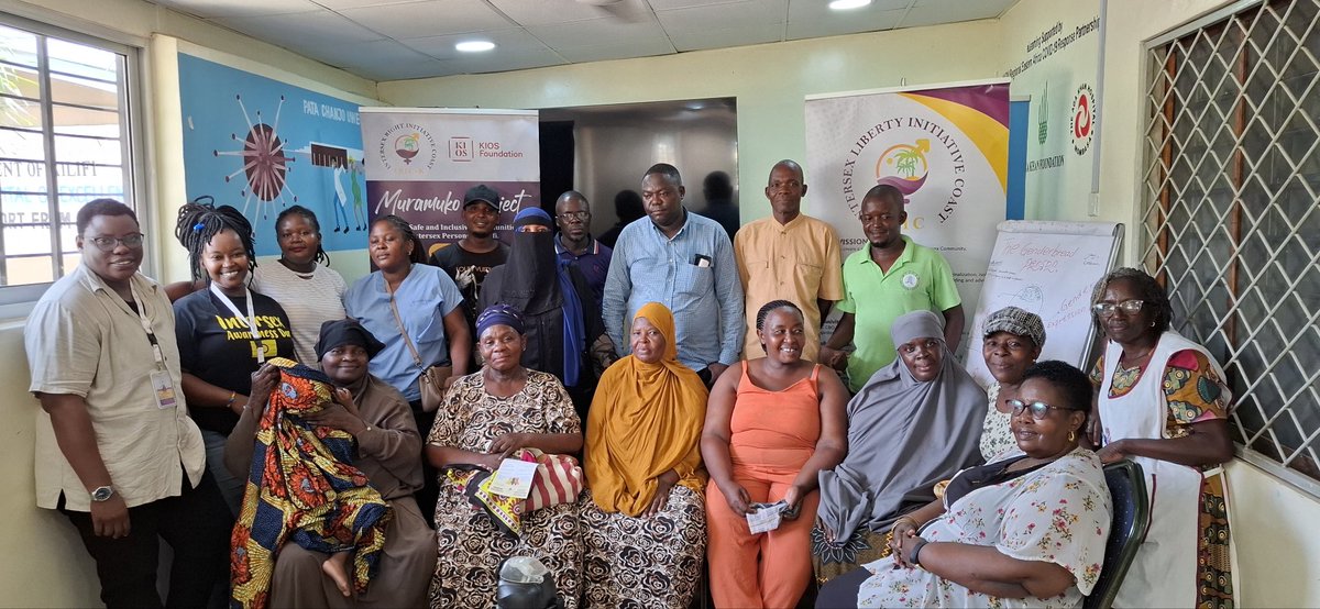 IntersexRIC's tweet photo. Yesterday we held a stakeholder meeting under Muramuko Project. 
We were honoured to have most influential people at Shimo-la-Tewa and had a very impactful session. 
#StakeHolderMeeting
#IntersexAwareness
#IntersexPersonsKilifi https://t.co/ROP8bTdE36