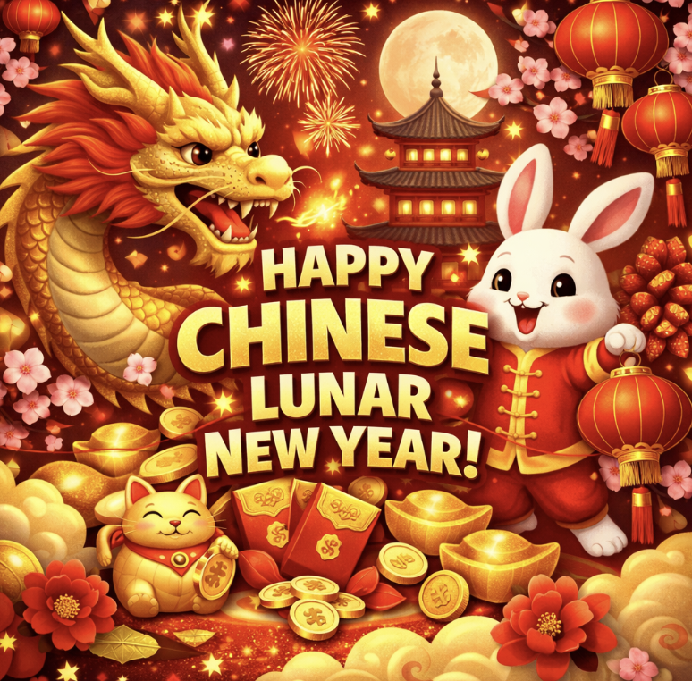 Sealcoin_QAIT's tweet photo. It’s Chinese Lunar New Year.

Wishing everyone lots of luck and prosperity in the new year! https://t.co/f70pMtkxcy