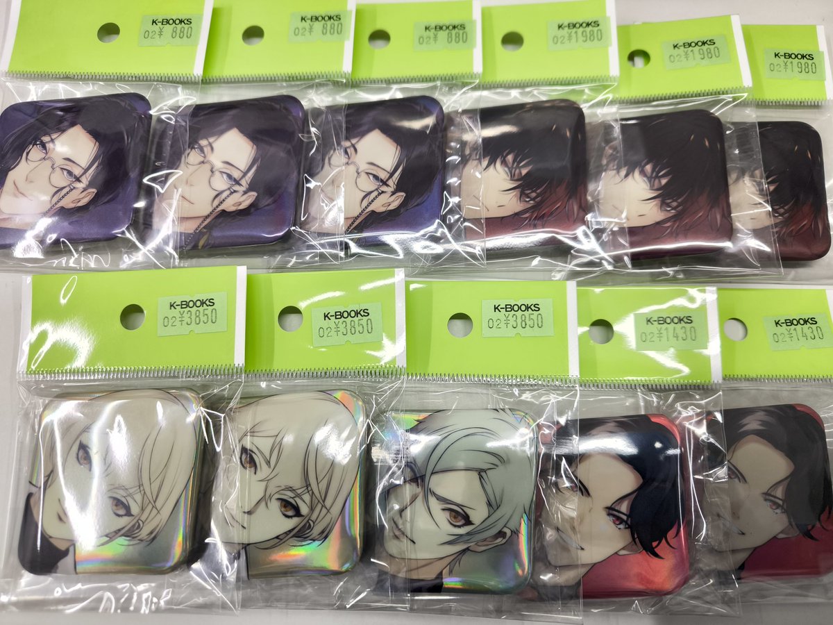 入荷情報】 刀剣乱舞 とうらぶ 大本丸博 スクエア缶バッジ 祝装 髭切