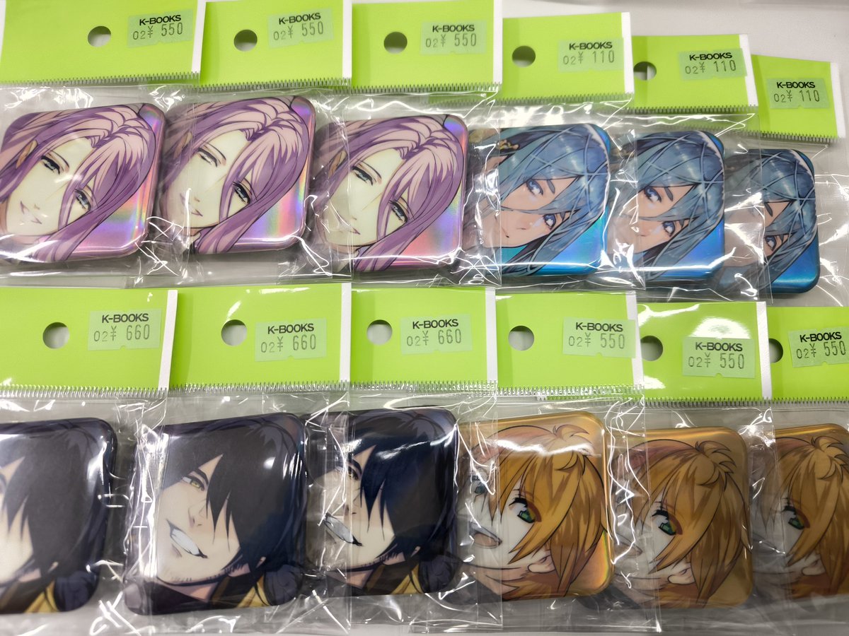 入荷情報】 刀剣乱舞 とうらぶ 大本丸博 スクエア缶バッジ 祝装 髭切