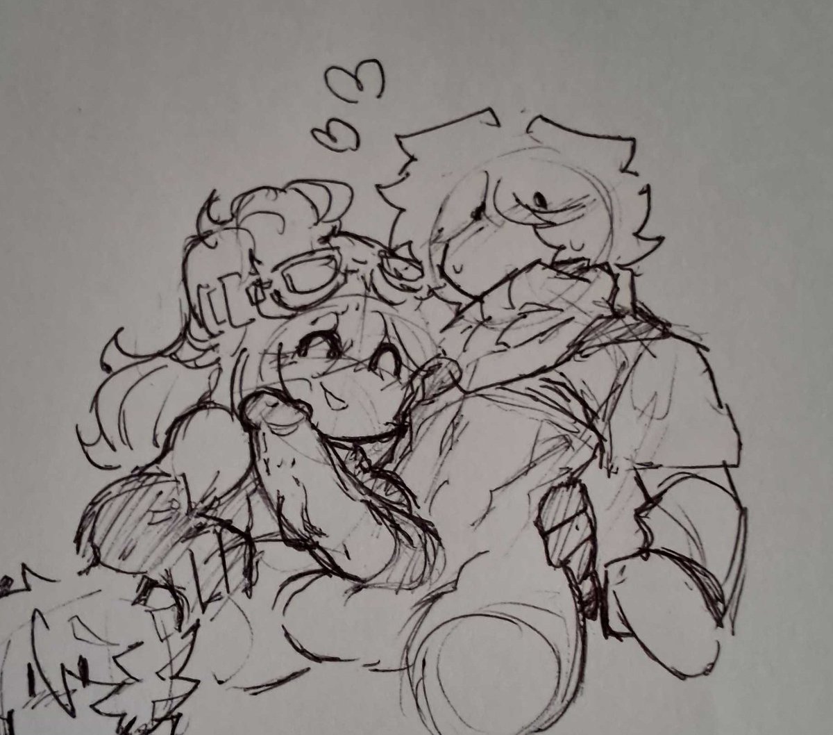 Old cock practice doodle [ROBLOX OC]