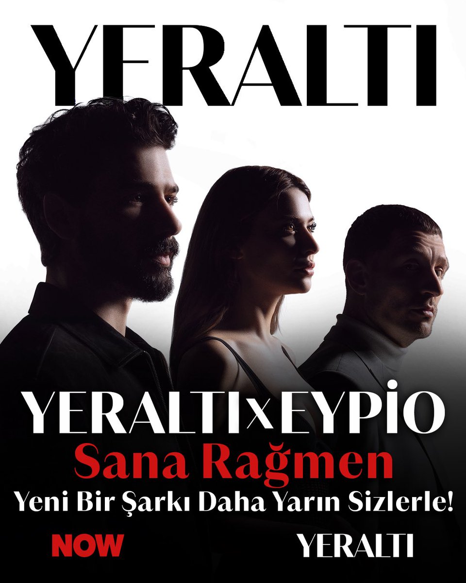 Yeralti_Dizi's tweet photo. Yeraltı sürprizleri sever… 
Eypio’dan #Yeraltı’na özel yeni bir şarkı daha yarın sizlerle! ❤️‍🔥
@nowtvturkiye @medyapimresmi https://t.co/4XREXS9RP5