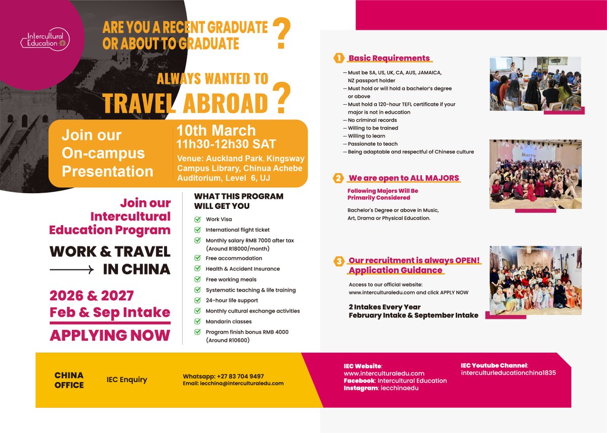 UJ Career Services tweet media