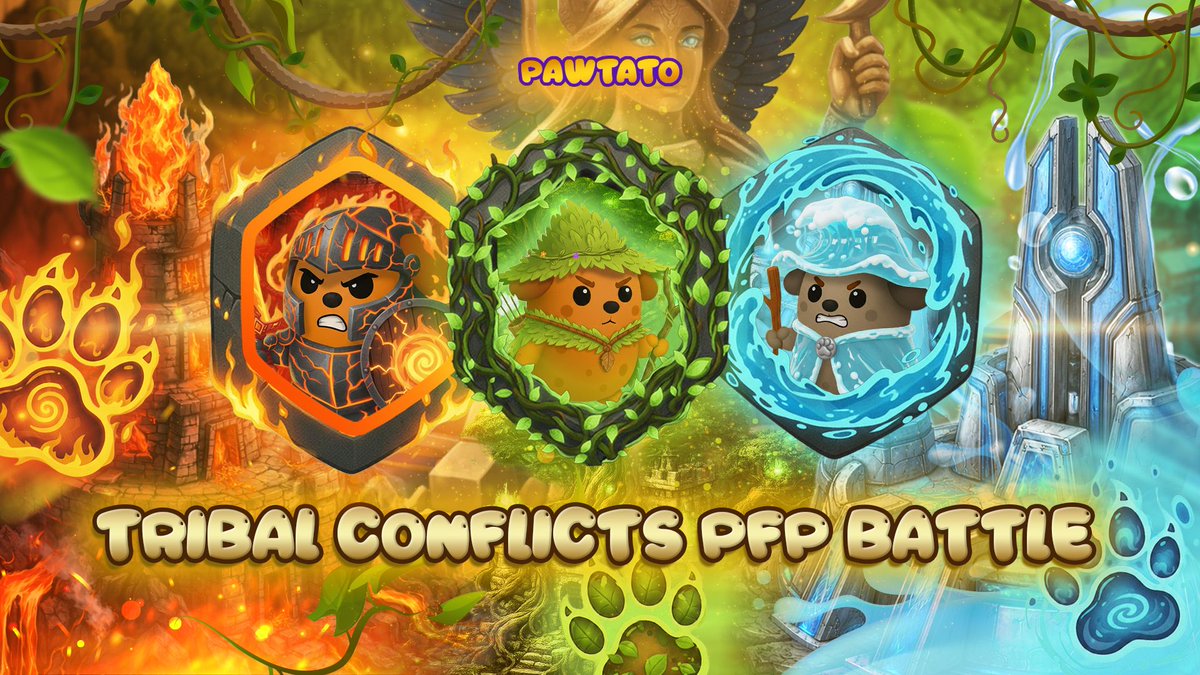 For the very first time, 𝗙𝗹𝗼𝘄𝘁𝗮𝗶𝗹𝘀 🌊, 𝗘𝗺𝗯𝗲𝗿𝗰𝗹𝗮𝘄𝘀 🔥, 𝗮𝗻𝗱 𝗦𝗽𝗿𝗼𝘂𝘁𝗸𝗶𝗻 🌿 will clash in Tribal Conflicts! 

But this battle isn’t fought alone. It’s fought with the community.With pride. With loyalty.

We’ve created official Tribal Frames for each