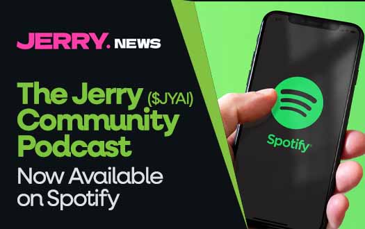 $JYAI on Spotify - Being available on Spotify makes $JYAI discoverable to a wider audience, adding legitimacy and demonstrating intent. This highlights how the Jerry community is planning for longevity rather than short-term spikes. jerry.news/2026/02/17/the…