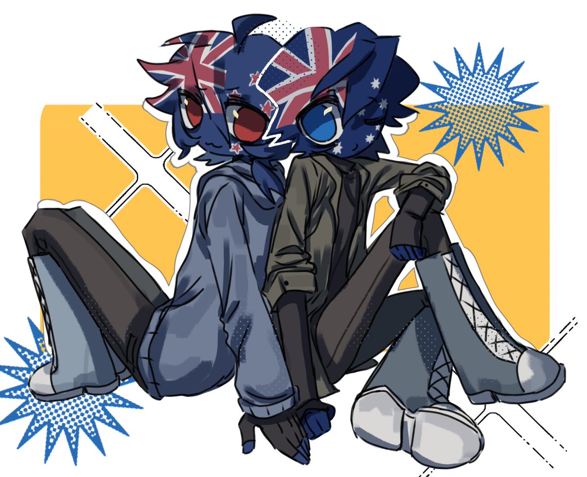 ＃countryhumans
＃countryhumansAustralia
＃countryhumansNewZealand