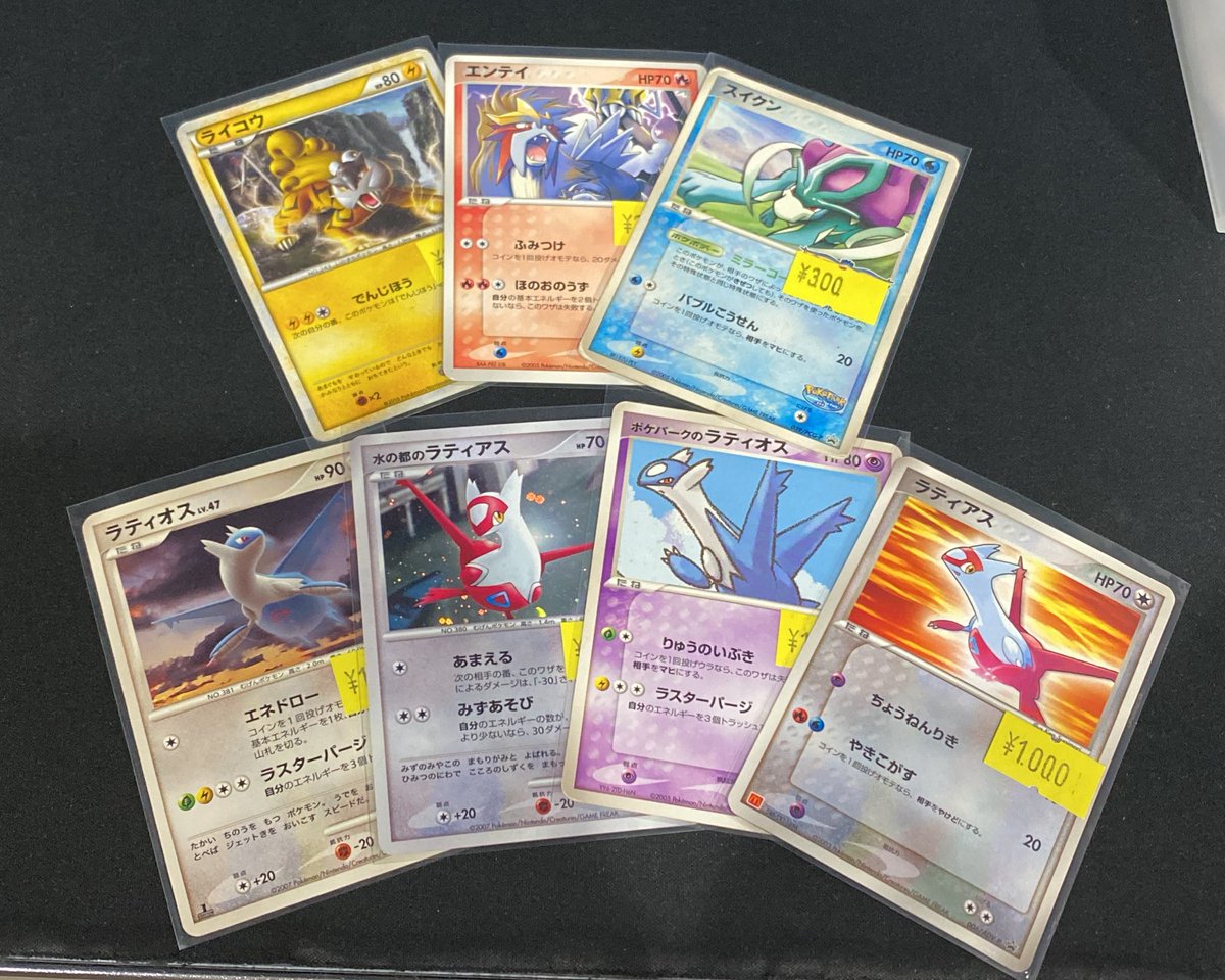 ラティオスラティアスやライコウエンテイスイクン🥰 みんな数々の試練