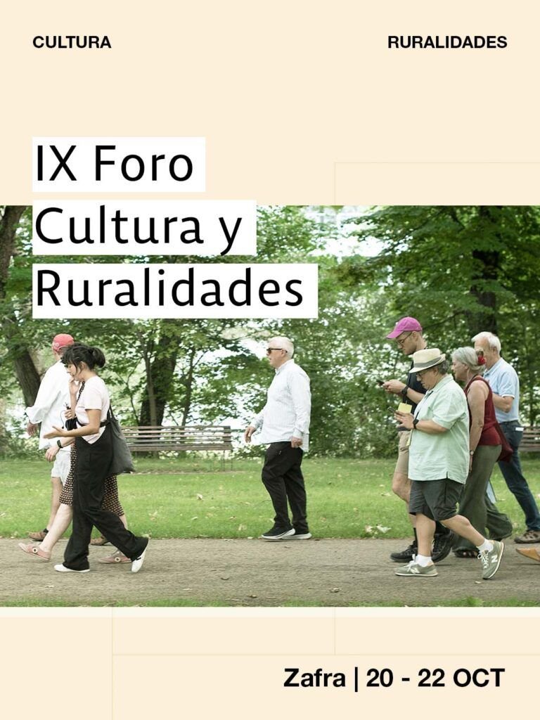 🪑💬Abierta convocatoria de proyectos para el IX Foro Cultura y Ruralidades de <a href="/cultuciudadania/">Cultura y Ciudadanía</a> 

💥Se buscan las mejores iniciativas culturales impulsadas en o desde entornos rurales

🌵Envío de proyectos hasta el 13 de marzo

Zafra (Badajoz)📍20-22 oct.

shorturl.at/7BqMN