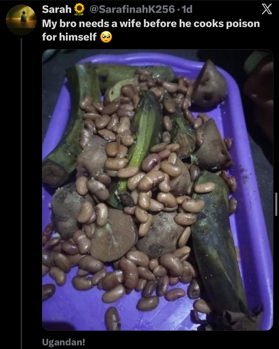 IF YOU LOVE EATING, BY ALL MEANS LEARN HOW TO COOK YOUR MEALS.

Cooking is not a gender thing. Stop attributing it to women. We were not born with a spatula.😒

To think this came from a female👎🏿

When a man is misbehaving, instead of booking him for a therapy, they’d get him a