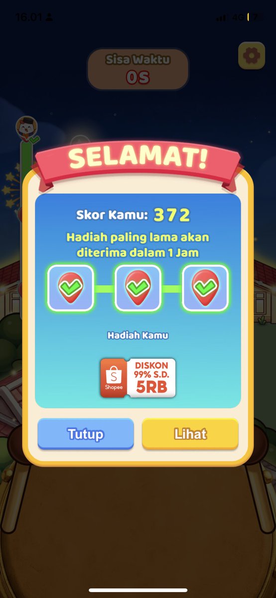 Chochoniel12's tweet photo. @RacunBelanja Udah susah payah biar sampe lever 3, ga taunya cuma dapet 5rb😭🥲 https://t.co/bHswVBygya