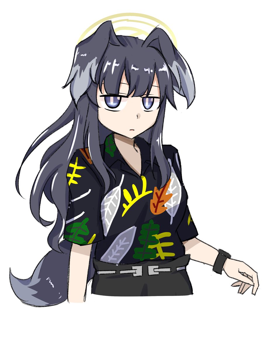 柄シャツが好きです。 