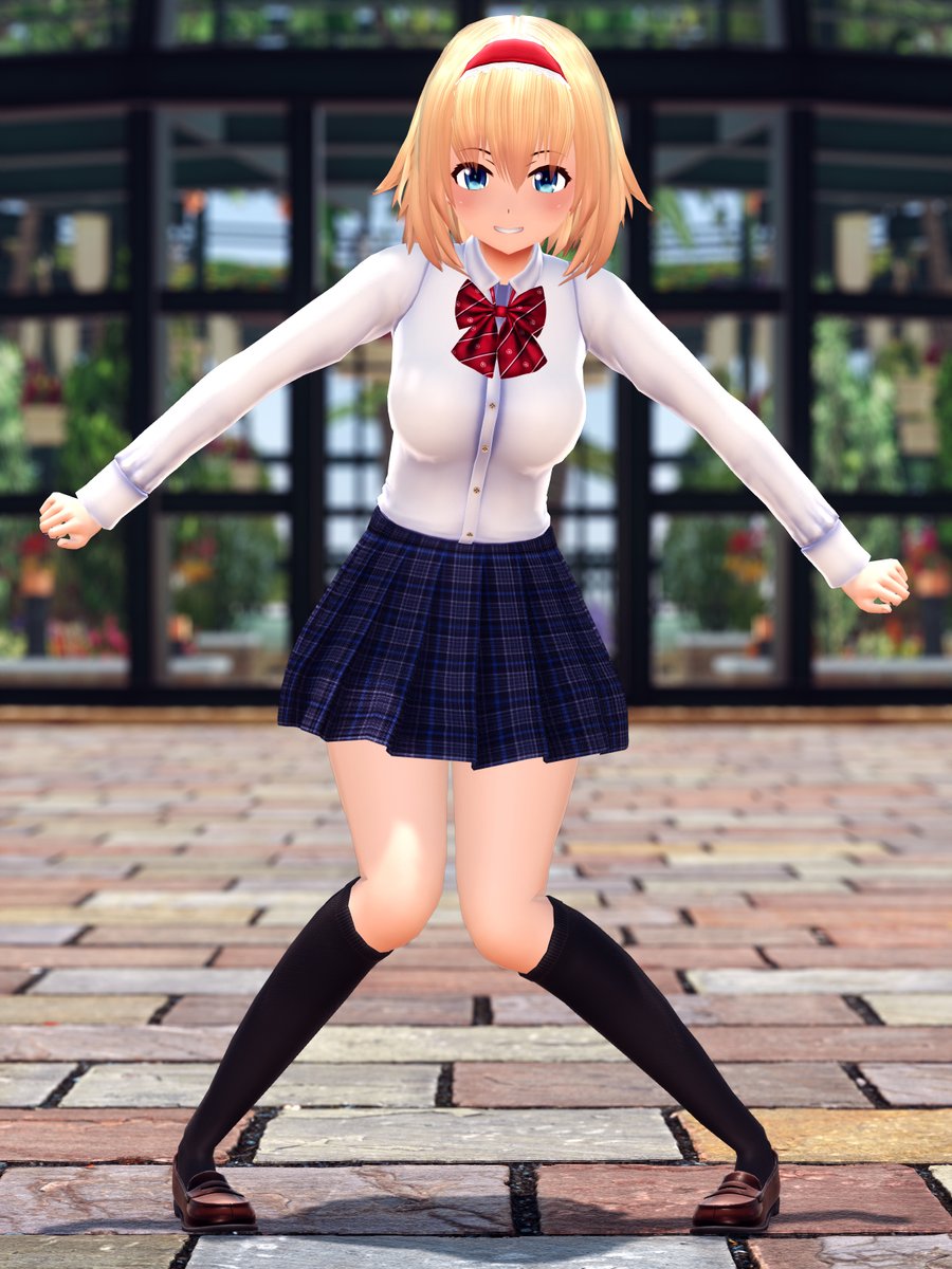 8Thmmd's tweet photo. 『好きじゃない！』今月中には完成させたい。
楽曲：とまつなぎ*様
振付：しらす+様、モーション：なつき様
アリス：アールビット様
温室カフェver0.8：シーダ様、sdPBR：サンドマン様
#東方MMD #アリス・マーガトロイド https://t.co/ktZ4ZxXYqj