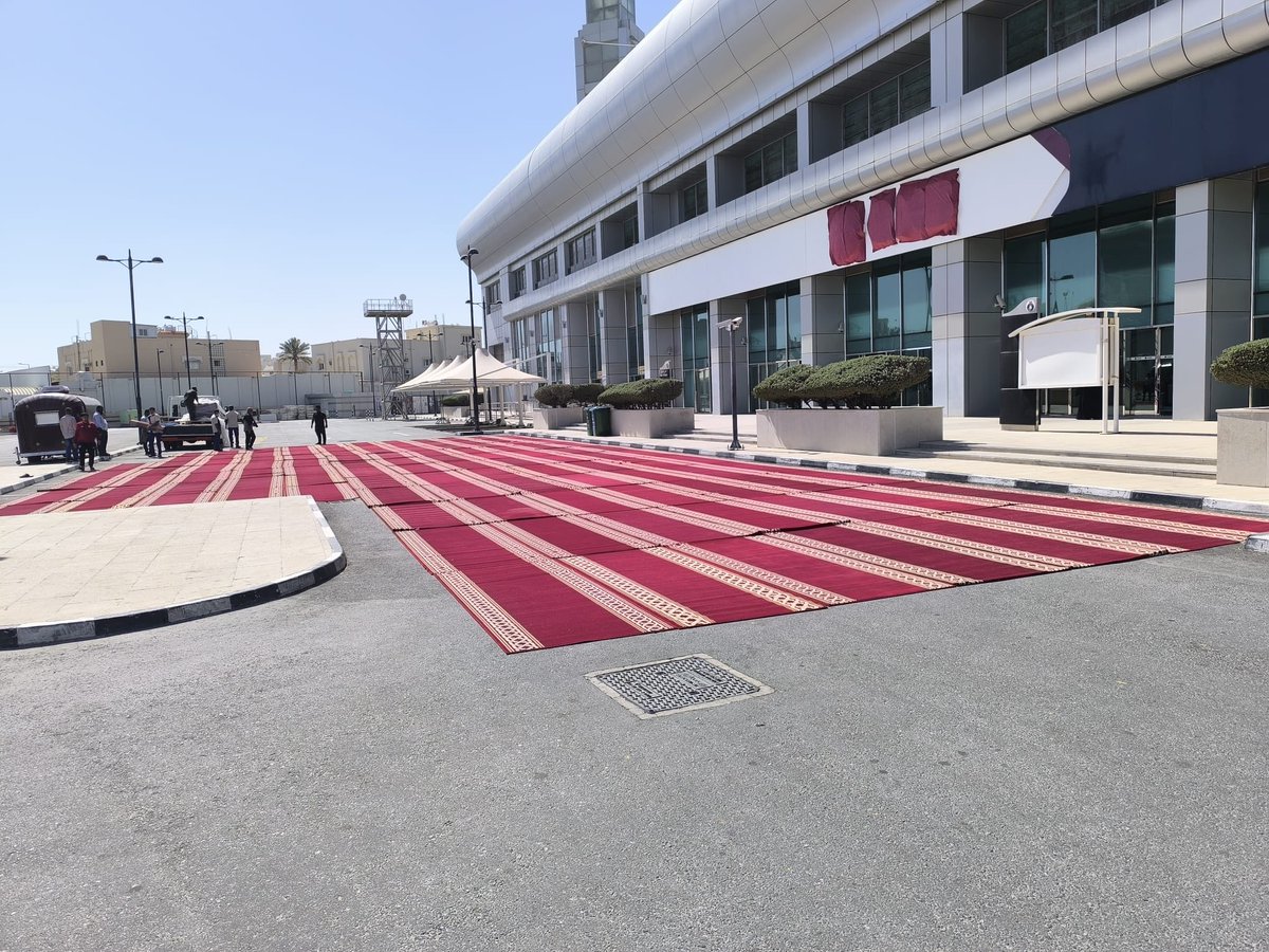 بالتعاون مع وزارة الاوقاف تم توفير المصليات خارج الاستاد
#السد