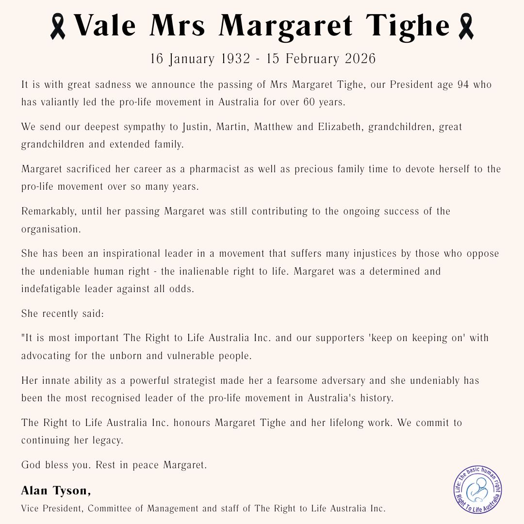 Right to Life Aust. tweet media