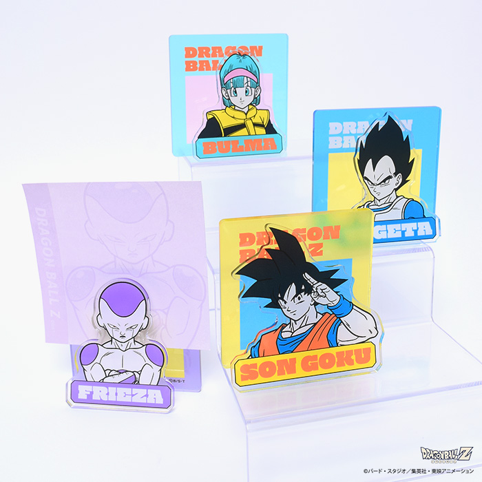 DRAGON BALL Z】カラフルなデザインが目を惹くアクリルクリップ！ 付箋