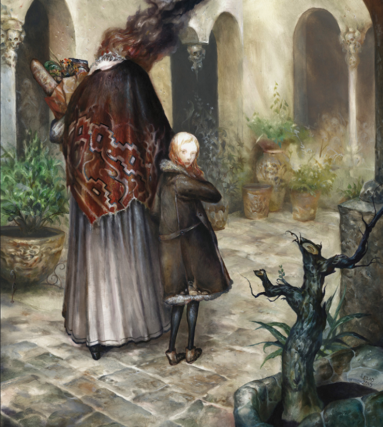 gremboxez's tweet photo. Artist is Esao Andrews btw,, look at how stunning their art is in general https://t.co/VK24Ns8iMi