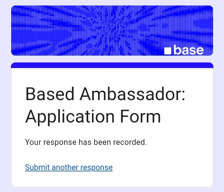 If you also believe in @base & want to actively contribute this is your ...